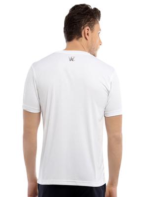 white typographic t-shirt - 15919413 - Standard Image - 3