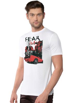 white chest print tshirt - 15919427 - Standard Image - 2