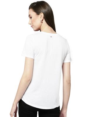 graphic print round neck tee - 15919439 - Standard Image - 3