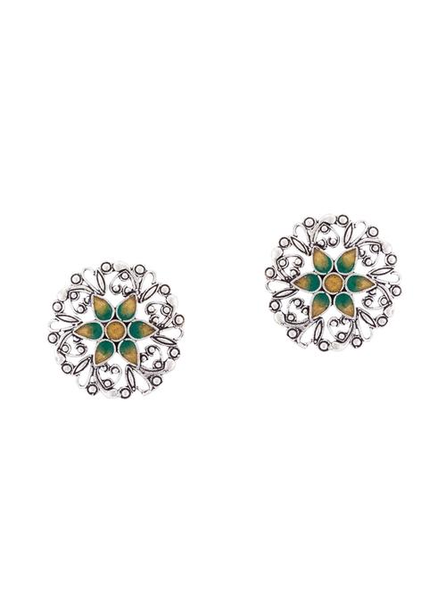 multi colored metal studs earring - 15919444 - Very Small Image - 1