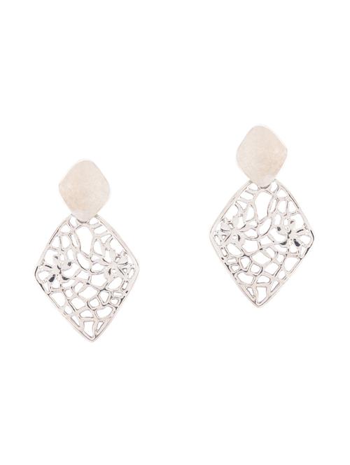silver metal chandellier earring - 15919449 - Standard Image - 1
