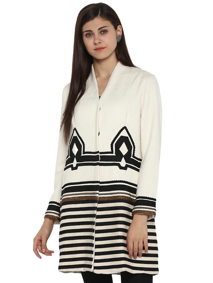 v-neck striped tunic - 15919514 - Zoom Image - 1