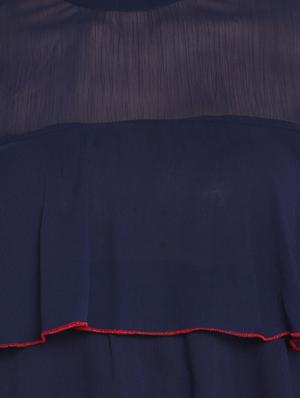 mock neck tiered top - 15919539 - Standard Image - 5