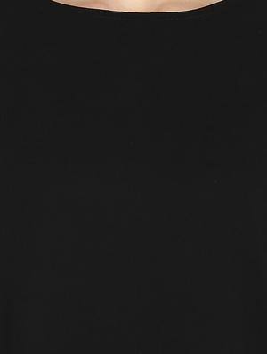 embroidered mesh styled sleeve top - 15919646 - Standard Image - 5