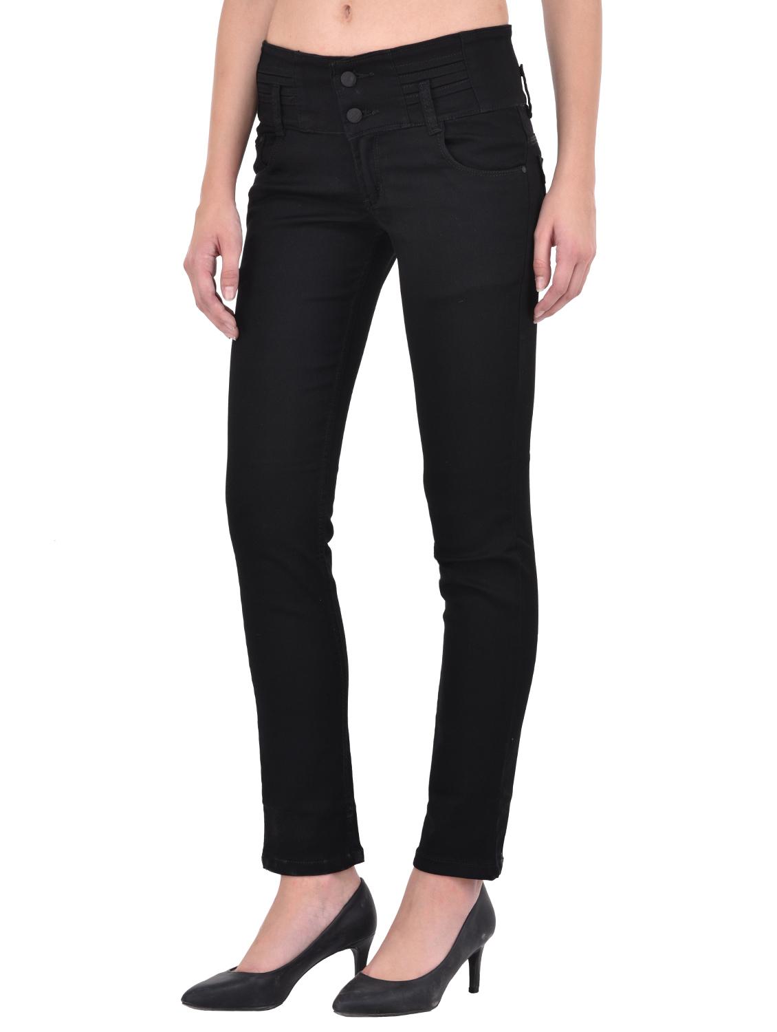 button detail slim fit jeans - 15919669 - Zoom Image - 2