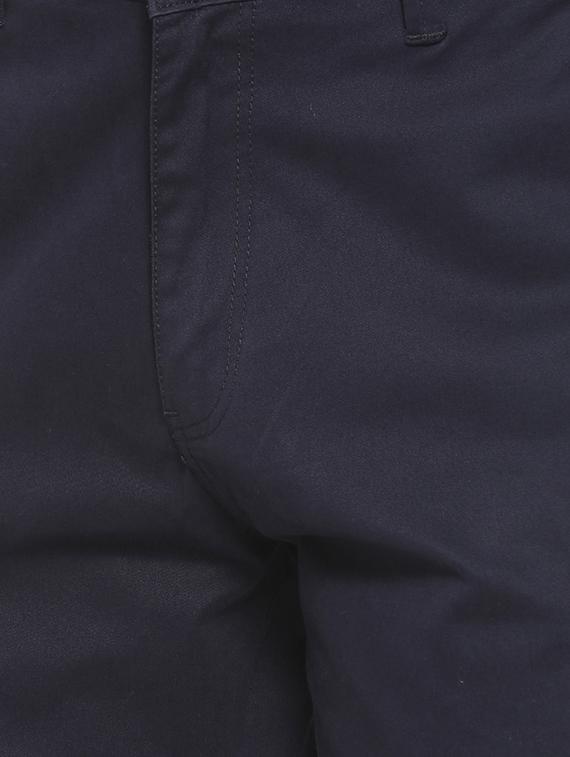 dark blue cotton chinos - 15919673 - Zoom Image - 4