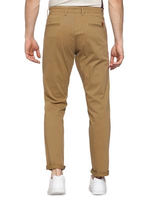 beige cotton chinos - 15919675 - Standard Image - 2