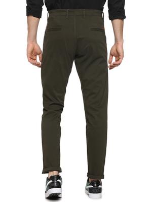 green cotton chinos - 15919677 - Standard Image - 2