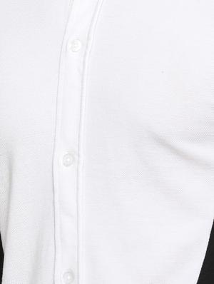 black cotton color block shirt - 15919682 - Standard Image - 4