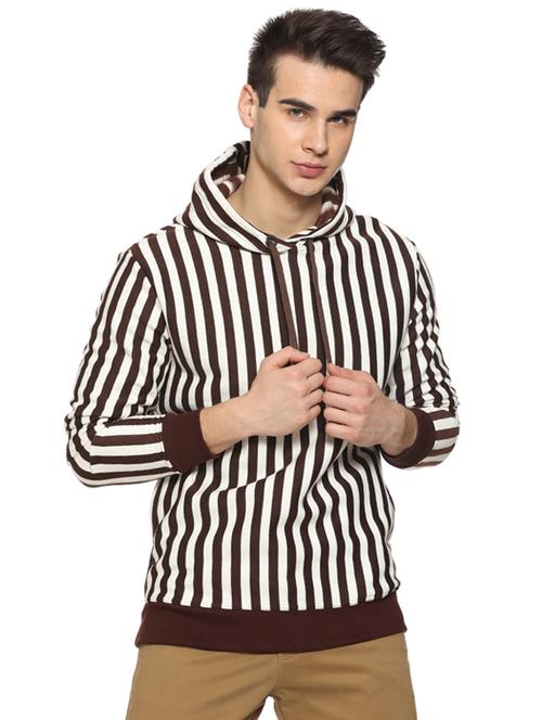 brown cotton sweatshirt - 15919685 - Very Small Image - 1