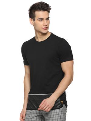 black cut & sew t-shirt - 15919690 - Standard Image - 2