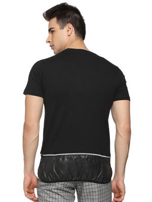 black cut & sew t-shirt - 15919690 - Standard Image - 3