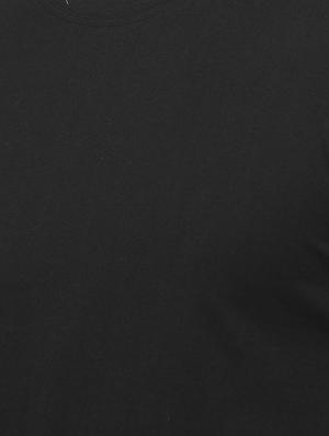 black cut & sew t-shirt - 15919690 - Standard Image - 4