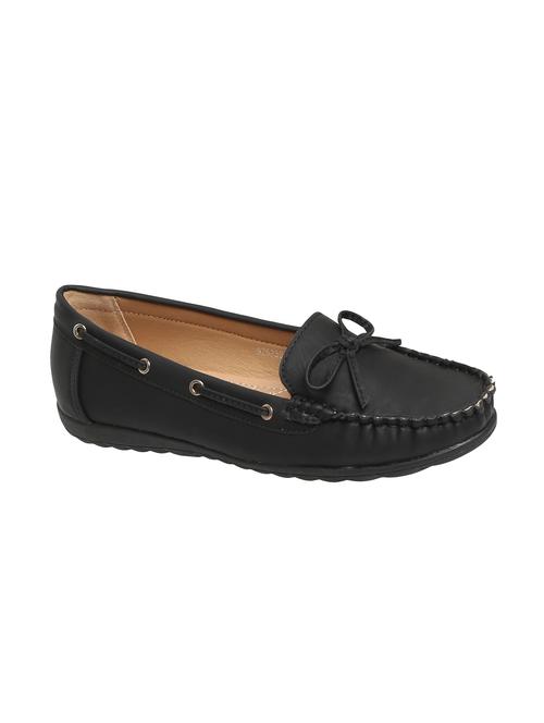 black slip on loafers - 15919821 - Standard Image - 1