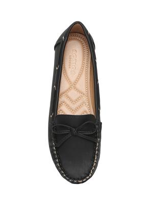 black slip on loafers - 15919821 - Standard Image - 4