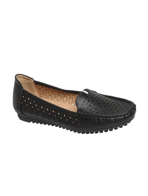 black slip on loafers - 15919825 - Standard Image - 1