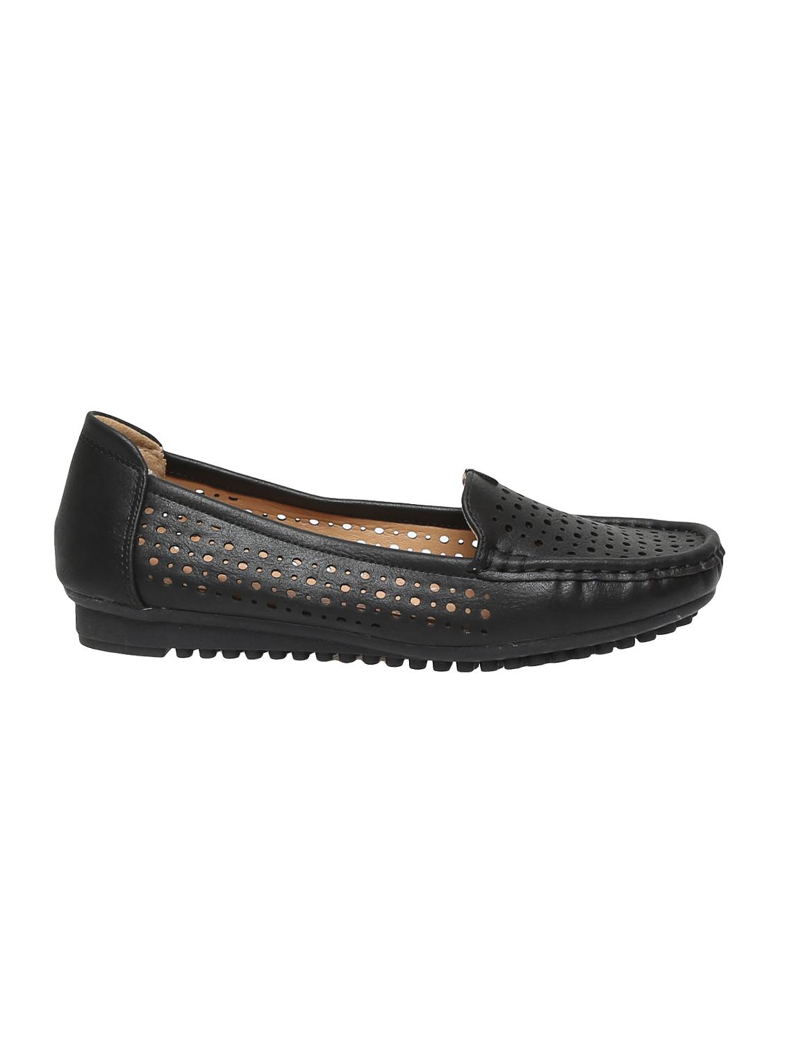 black slip on loafers - 15919825 - Zoom Image - 2