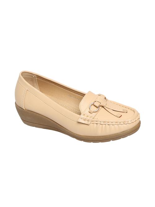 beige slip on loafers - 15919831 - Standard Image - 1