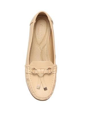 beige slip on loafers - 15919831 - Standard Image - 4
