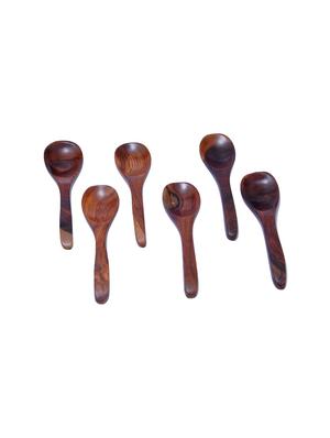 desi karigar set of 6 soup spoons with holder - 15919848 - Standard Image - 3