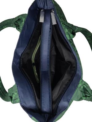 green leatherette (pu) regular handbag - 15920020 - Standard Image - 4