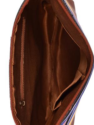 multi colored canvas printed sling bag - 15920747 - Standard Image - 3