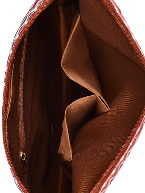 multi colored canvas printed sling bag - 15920749 - Standard Image - 3