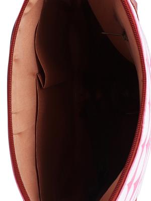 pink canvas printed sling bag - 15920751 - Standard Image - 3
