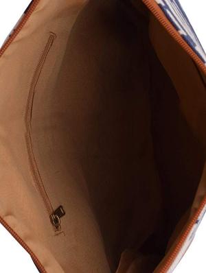 cream canvas printed sling bag - 15920758 - Standard Image - 3