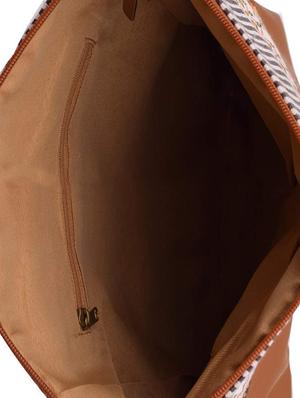 multi colored canvas printed sling bag - 15920761 - Standard Image - 3