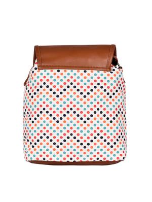 white canvas printed sling bag - 15920768 - Standard Image - 2