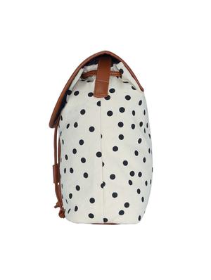 white canvas printed sling bag - 15920772 - Standard Image - 4