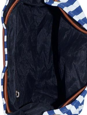 blue canvas printed sling bag - 15920776 - Standard Image - 3