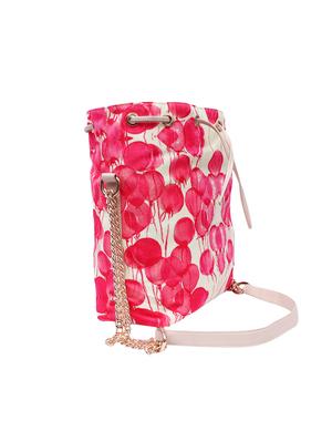 pink canvas regular sling bag - 15920793 - Standard Image - 4