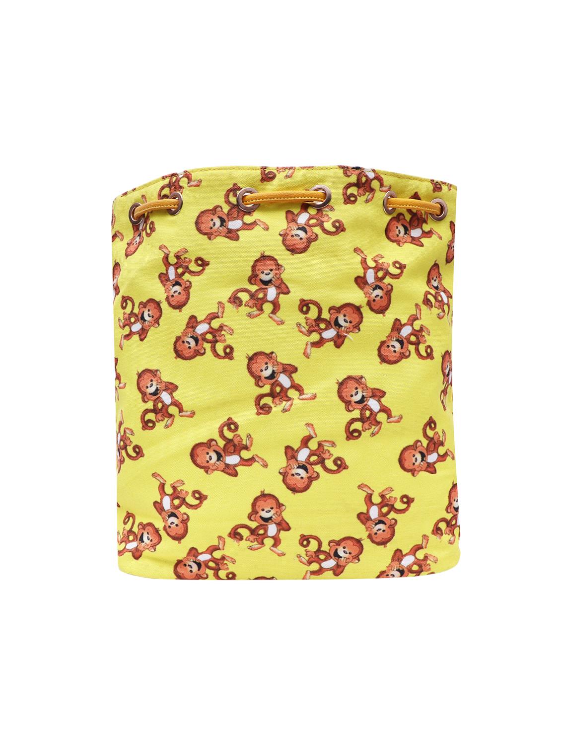 yellow canvas regular sling bag - 15920795 - Zoom Image - 2