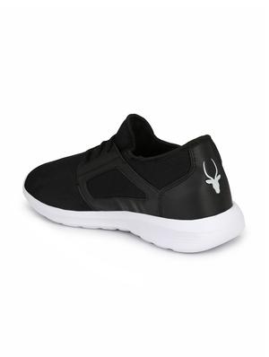 black mesh sport shoes - 15920828 - Standard Image - 3
