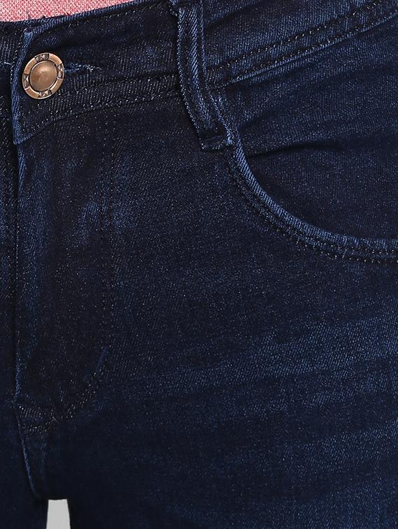 navy blue light washed denim jeans - 15920985 - Zoom Image - 5