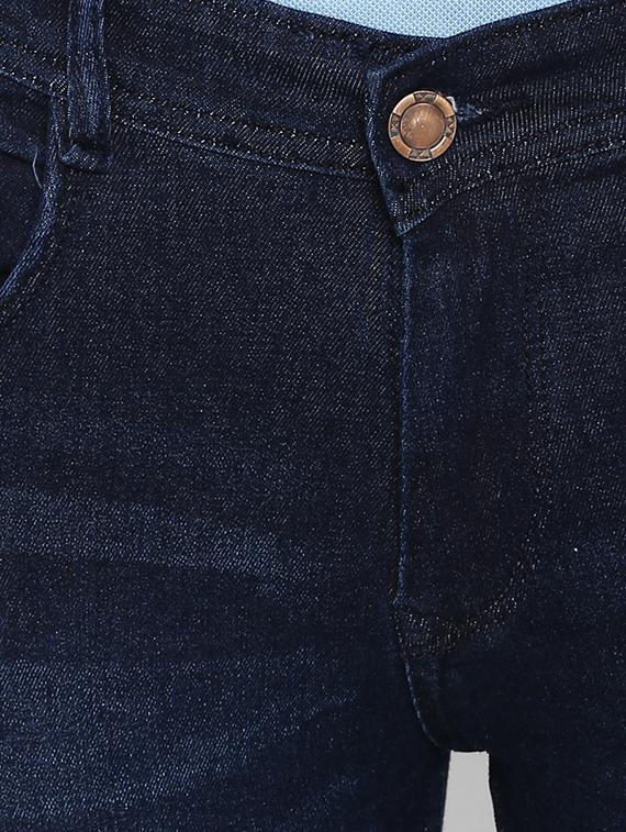 blue cotton ripped jeans - 15920988 - Zoom Image - 5