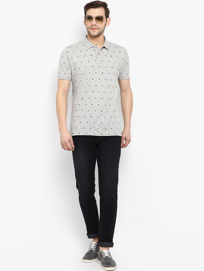 black cotton washed jeans - 15920999 - Zoom Image - 4