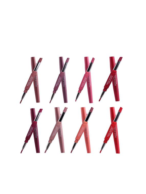 Miss Rose Set of 8 Lipliner plus lipstick - 15921142 - Zoom Image - 1