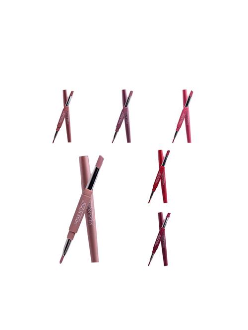 miss rose combo of lipliner plus lipstick shade 1 to 6 - 15921144 - Standard Image - 1