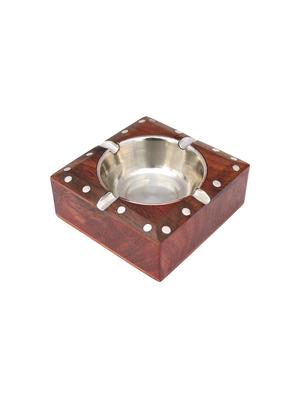 desi karigar square ash tray - 15921401 - Standard Image - 3