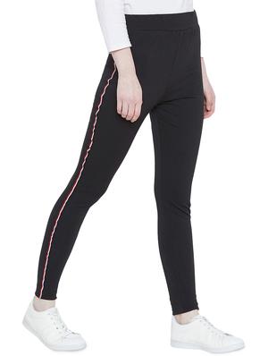 black side taped track pants - 15921406 - Standard Image - 2