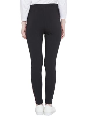 black side taped track pants - 15921406 - Standard Image - 3