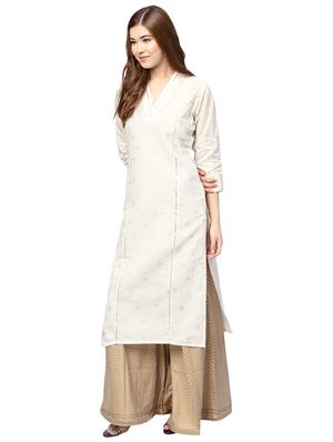 princess cut straight kurta - 15921691 - Standard Image - 2