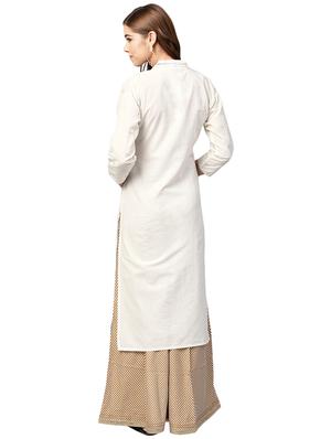 princess cut straight kurta - 15921691 - Standard Image - 3