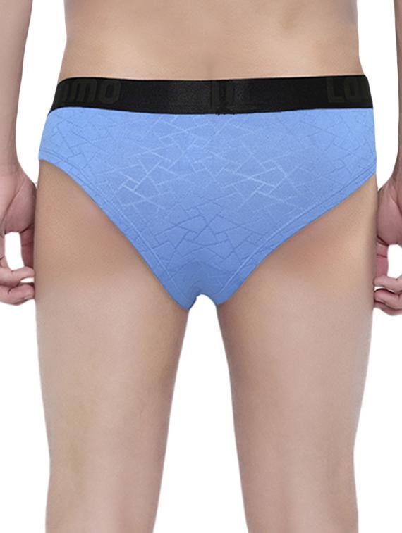 azure blue polyester spandex hipster - 15921724 - Zoom Image - 3