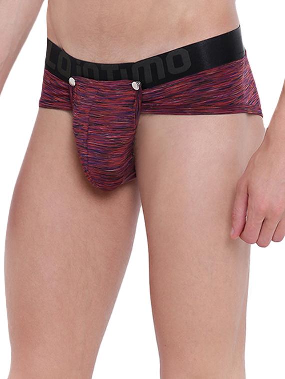 red polyester spandex hipster - 15921741 - Zoom Image - 2
