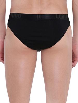 black cotton modal spandex hipster - 15921760 - Standard Image - 3