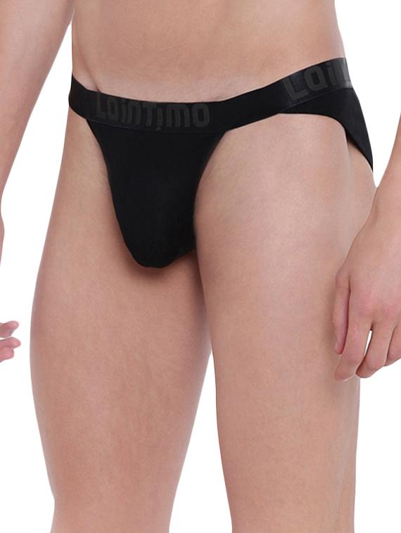 black cotton modal spandex hipster - 15921760 - Zoom Image - 2